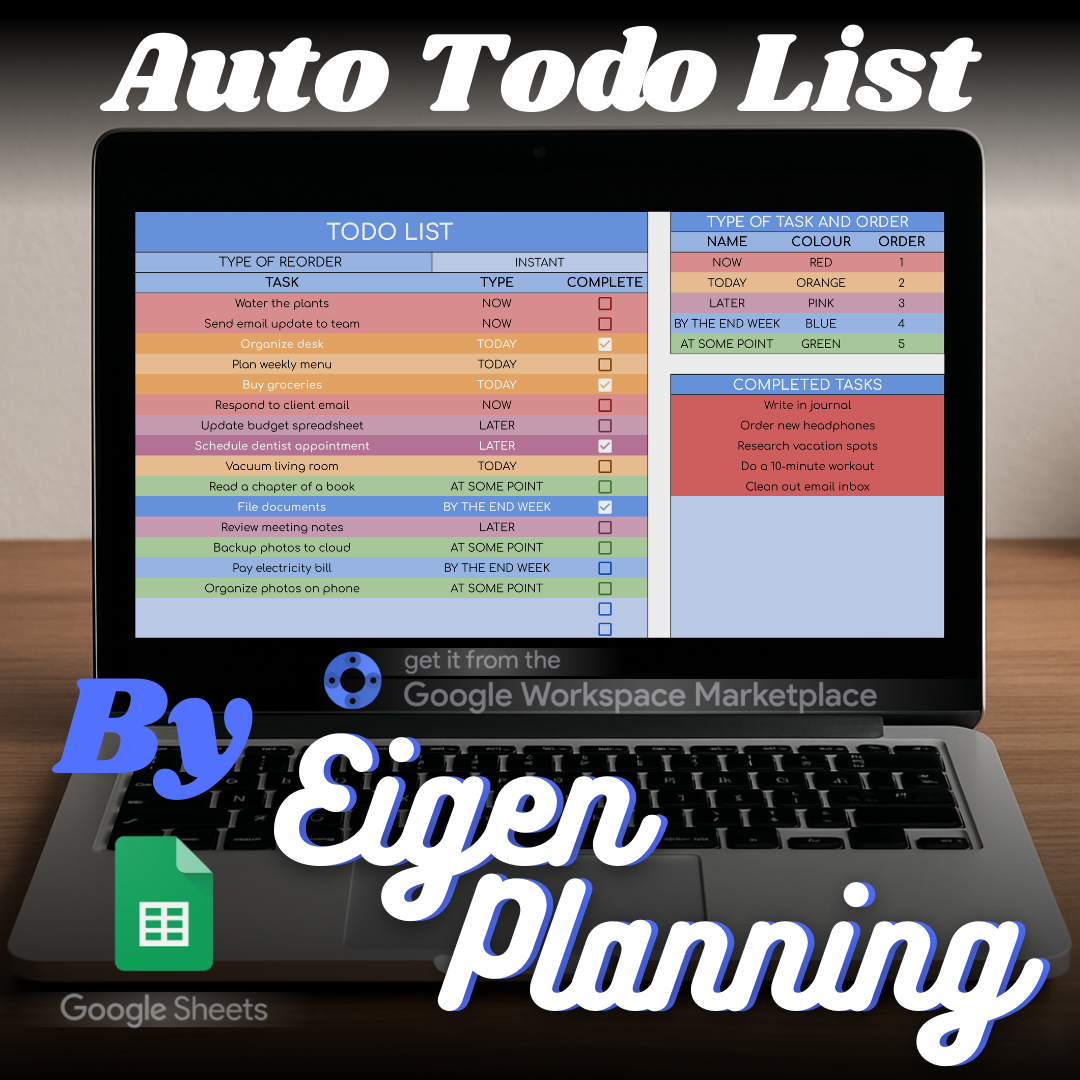 To-do List Google Sheets spreadsheet cover image